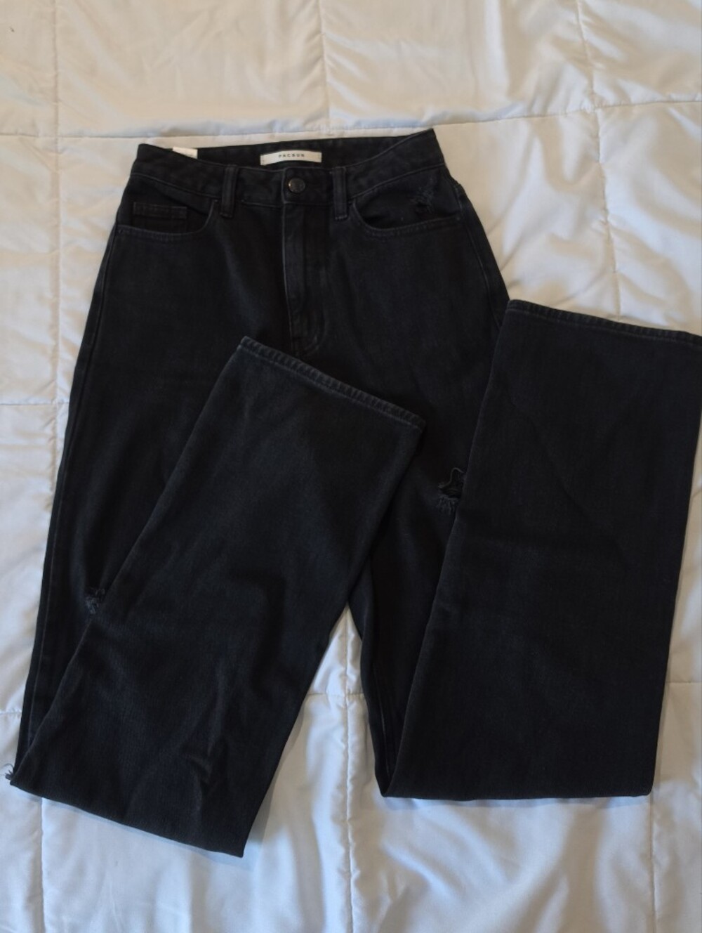 PacSun Women's Black Boyfriend Jeans